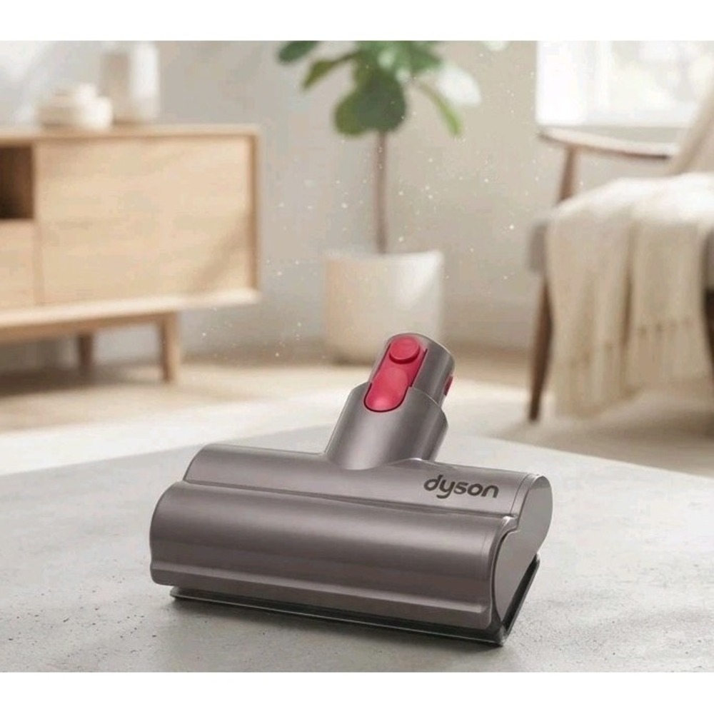 Dyson Mini Motorized Tool Attachment for Cordless Vacuums Grey Red 967479-04